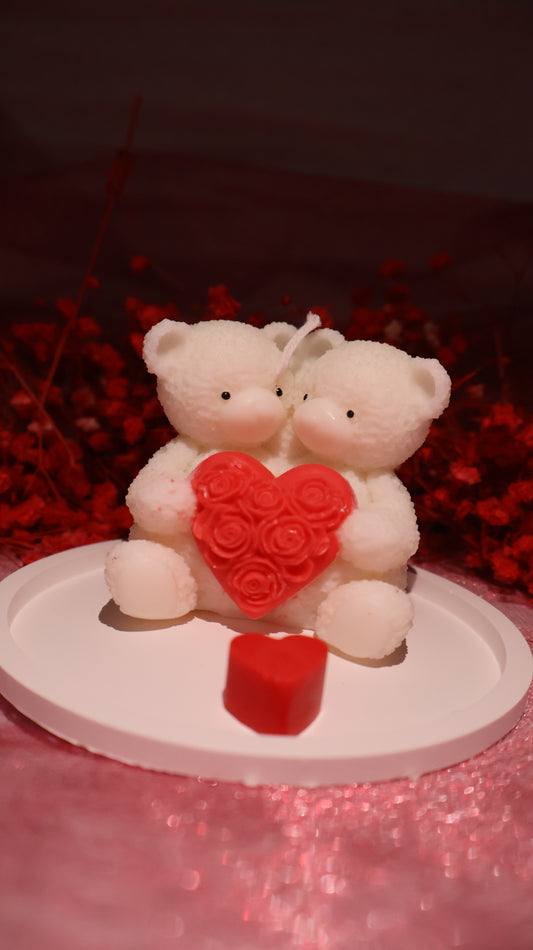 Valentine's - Casal de ursinhos
