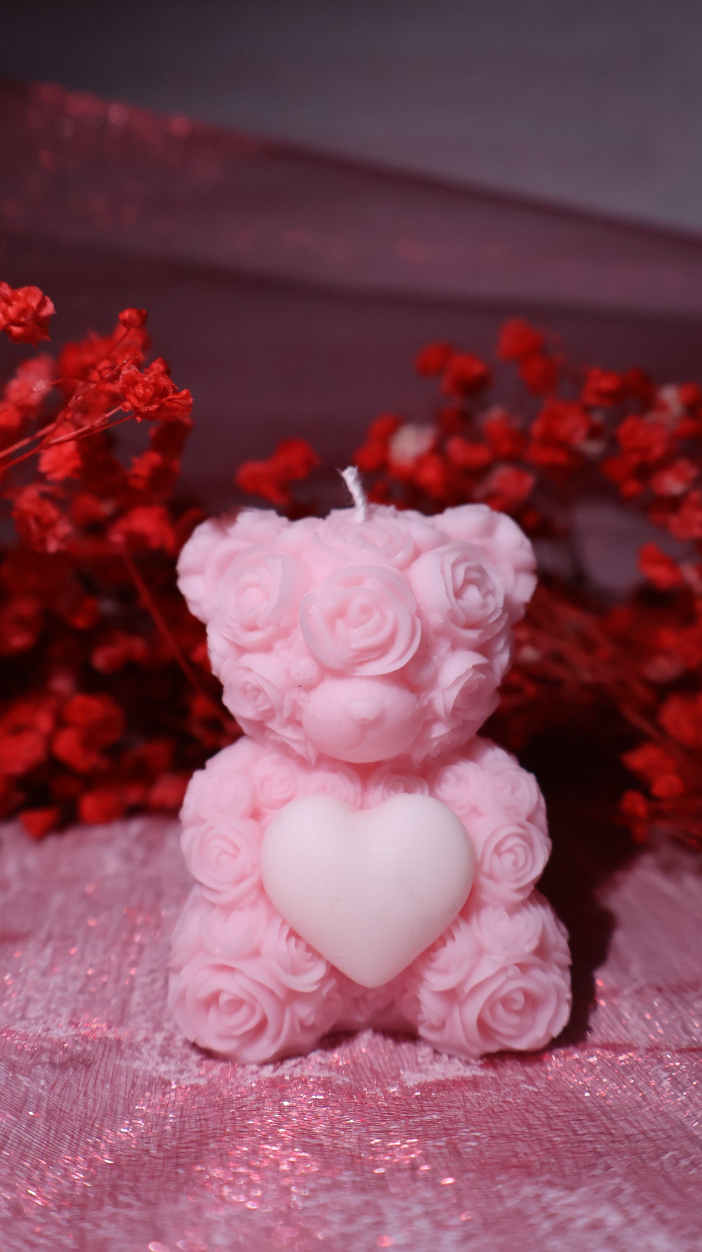 Valentine's - Ursinho com coração